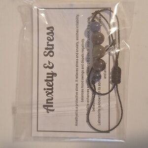 Adjustable  anxiety and stress bracelet